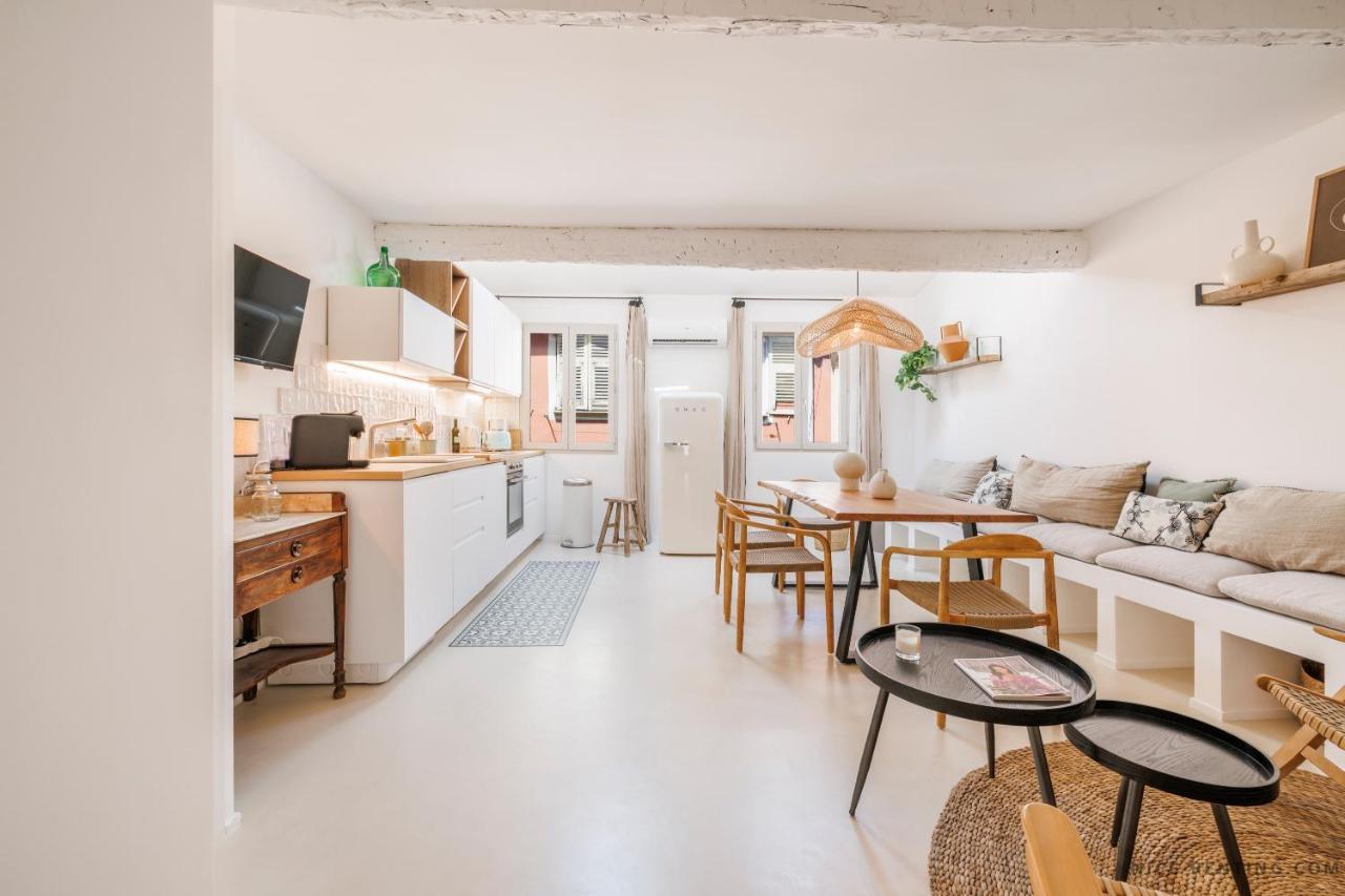 Nice Renting - Neuve - Luxury Triplex Old Town Massena Garibaldi - 4 Bedroom - Ac Dış mekan fotoğraf