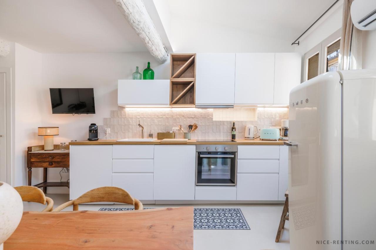 Nice Renting - Neuve - Luxury Triplex Old Town Massena Garibaldi - 4 Bedroom - Ac Dış mekan fotoğraf