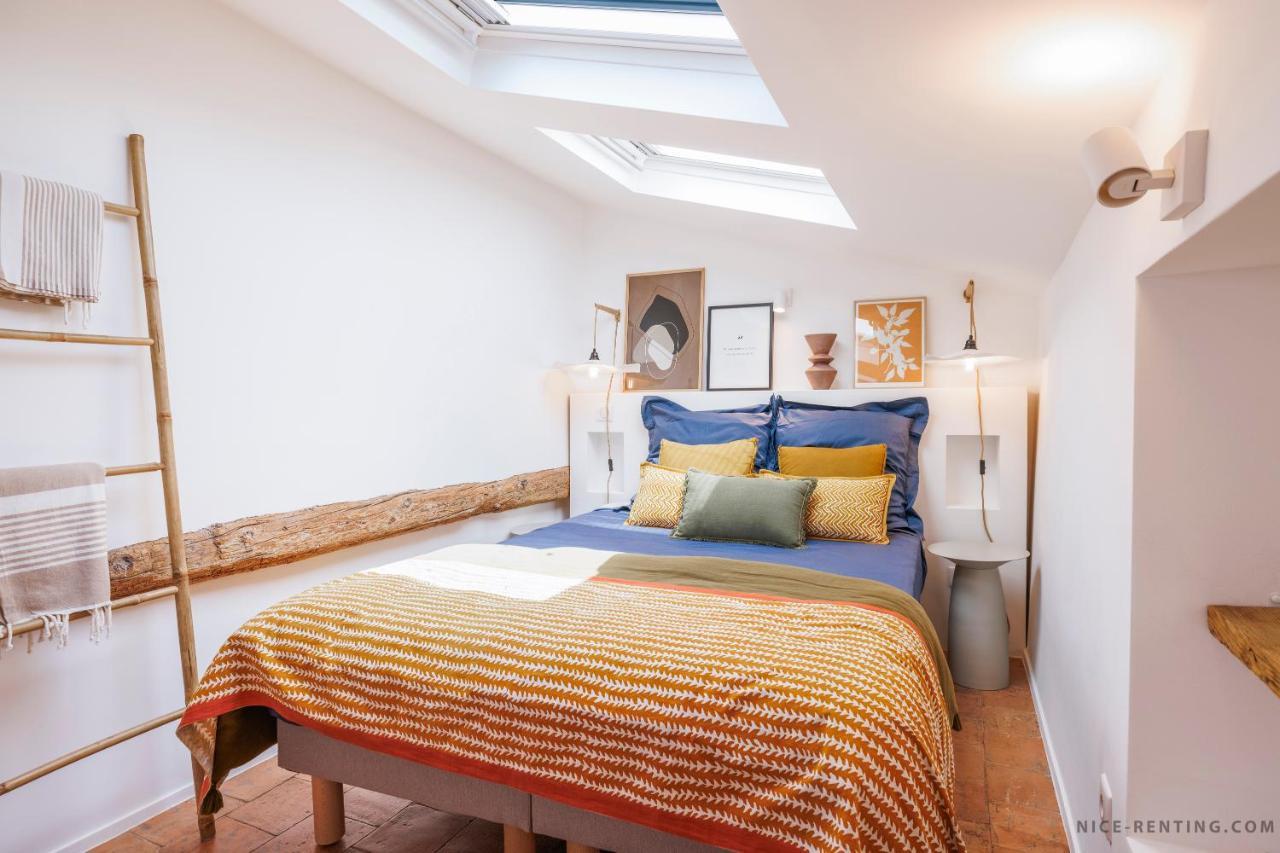 Nice Renting - Neuve - Luxury Triplex Old Town Massena Garibaldi - 4 Bedroom - Ac Dış mekan fotoğraf